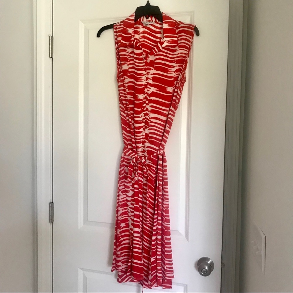 Cabo drop waisted shirt dress